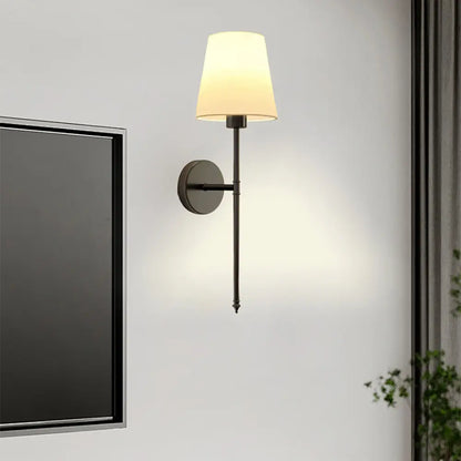 2-Piece USB Rechargeable Fabric Decorative Wall Light with RGB Bulbs, Remote Control, and Dimmable Features for Home Decor