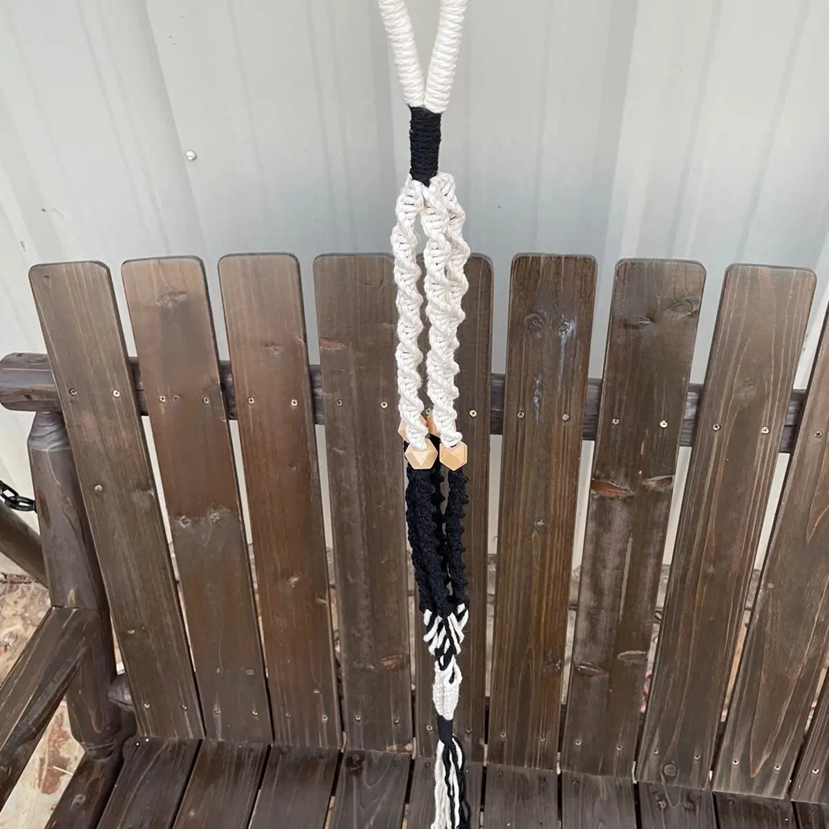 Macrame Plant Hanger Display System