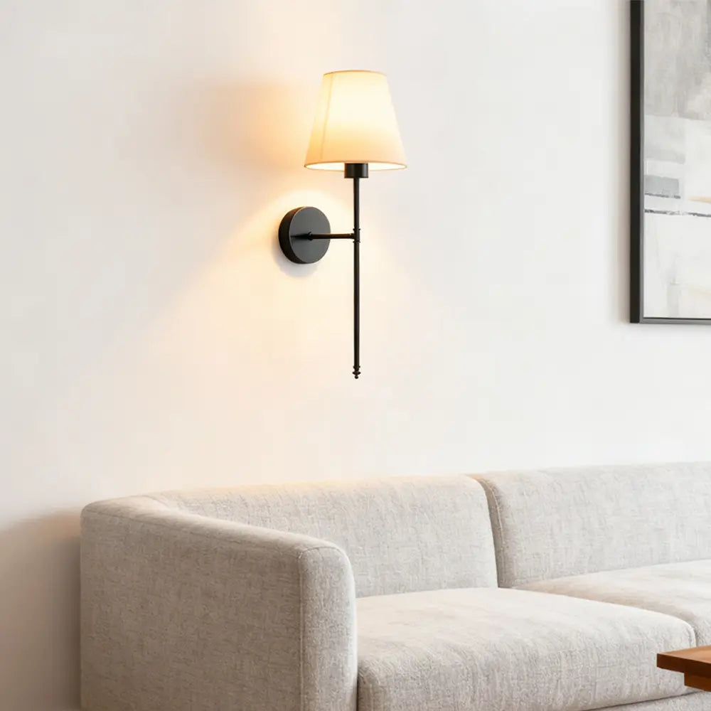 2-Piece USB Rechargeable Fabric Decorative Wall Light with RGB Bulbs, Remote Control, and Dimmable Features for Home Decor