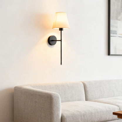 2-Piece USB Rechargeable Fabric Decorative Wall Light with RGB Bulbs, Remote Control, and Dimmable Features for Home Decor
