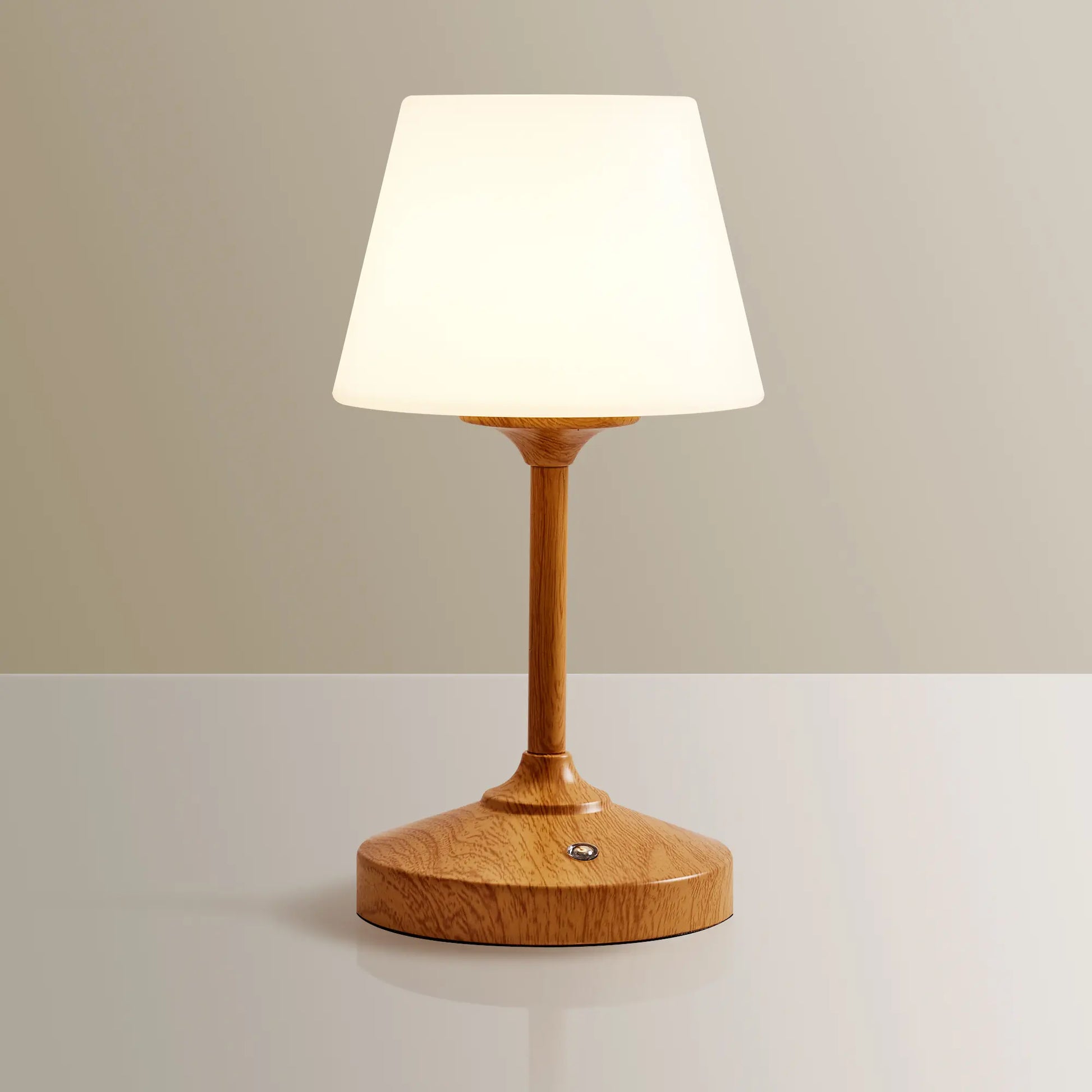 Dawnwake Cordless Rechargeable Mushroom Lamp with Touch Control, Waterproof Shower Light, Dimmable LED Night Light, 4000mAh USB Battery